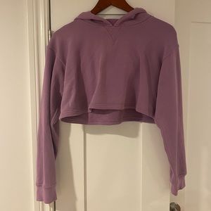 Lululemon All Yours Cropped Hoodie